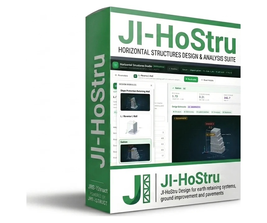 JI-HoStru product box — Horizontal Structures Design and Analysis Suite