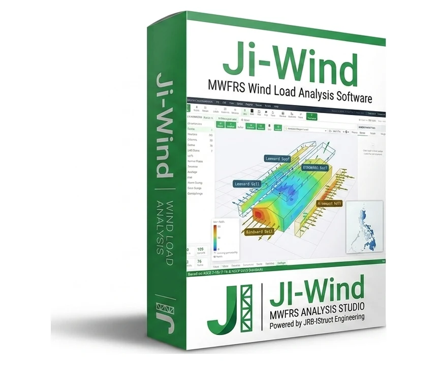 JI-Wind product box — MWFRS Wind Load Analysis Software
